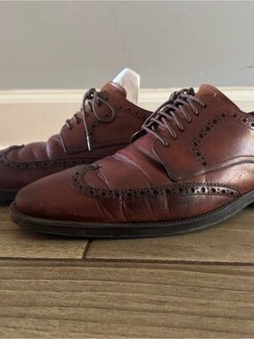 Cole Haan Brown Men Dress Shoes